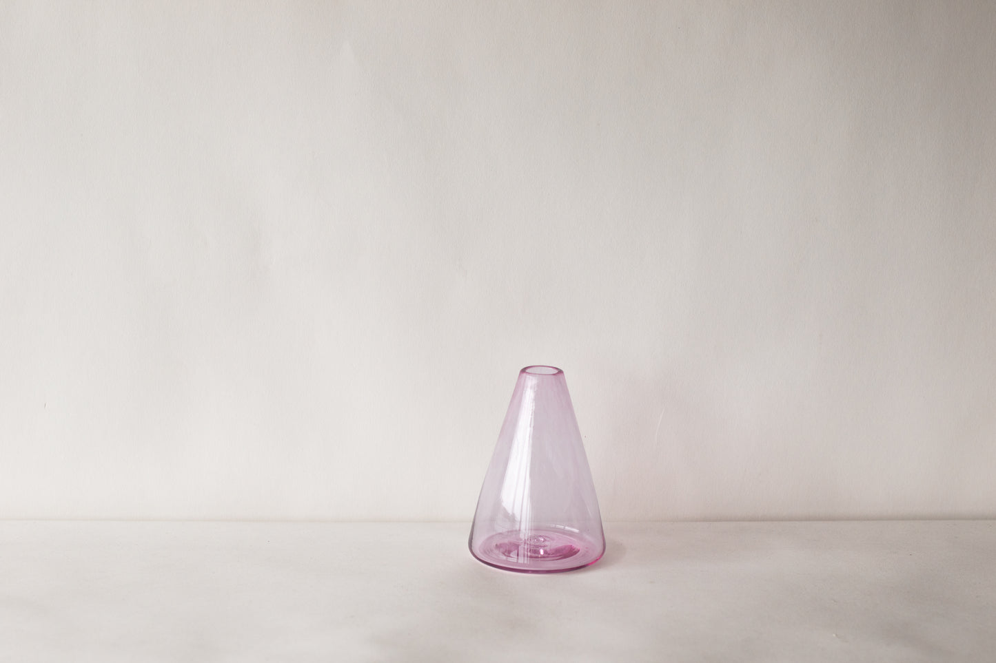 Monmouth Glass Candy Conical Vases