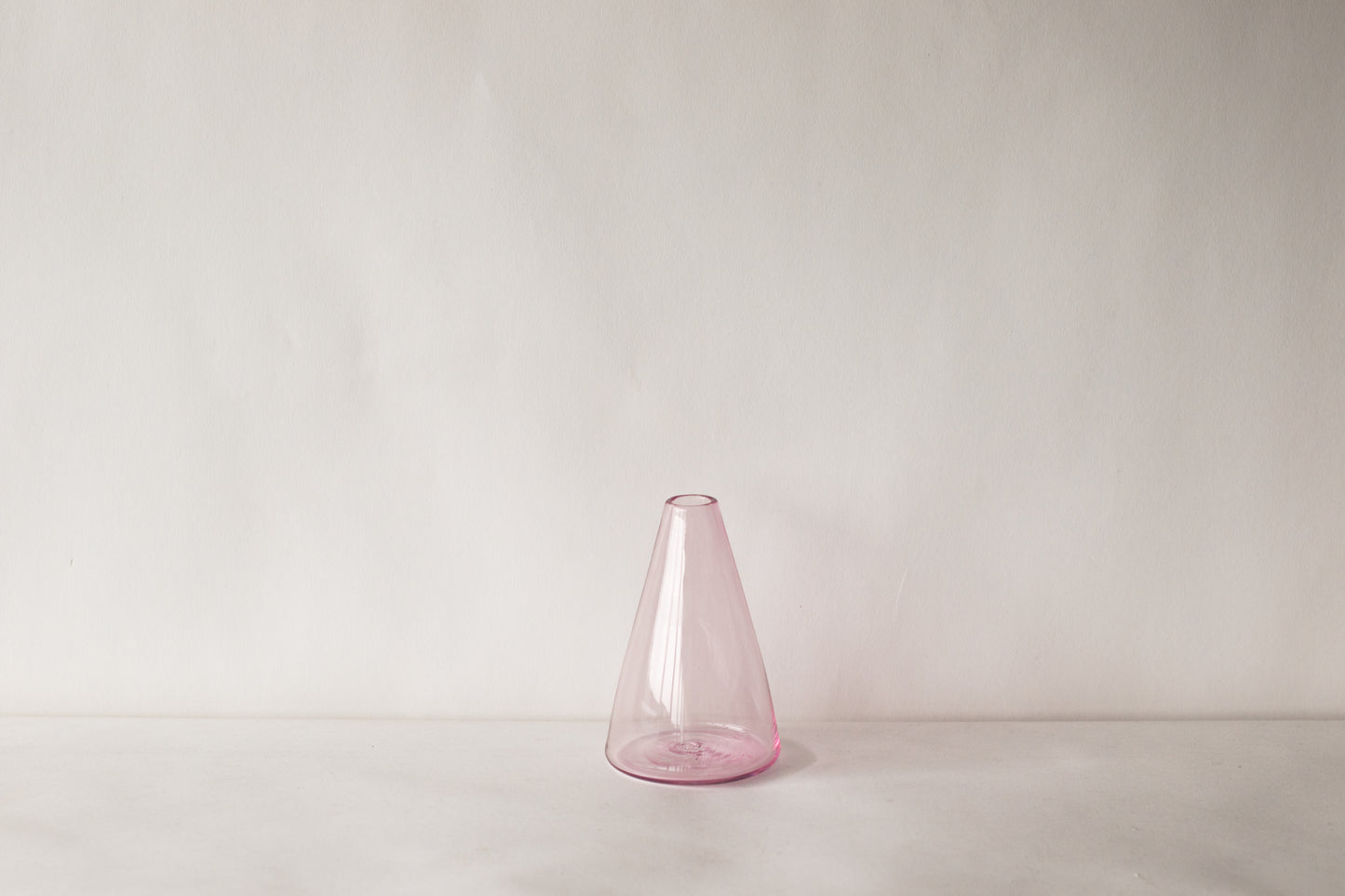 Monmouth Glass Candy Conical Vases