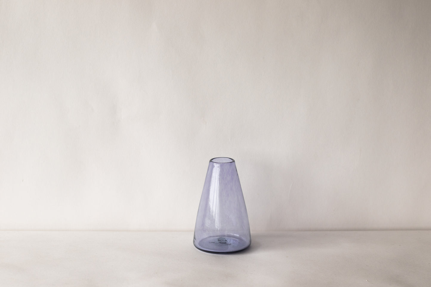 Monmouth Glass Candy Conical Vases