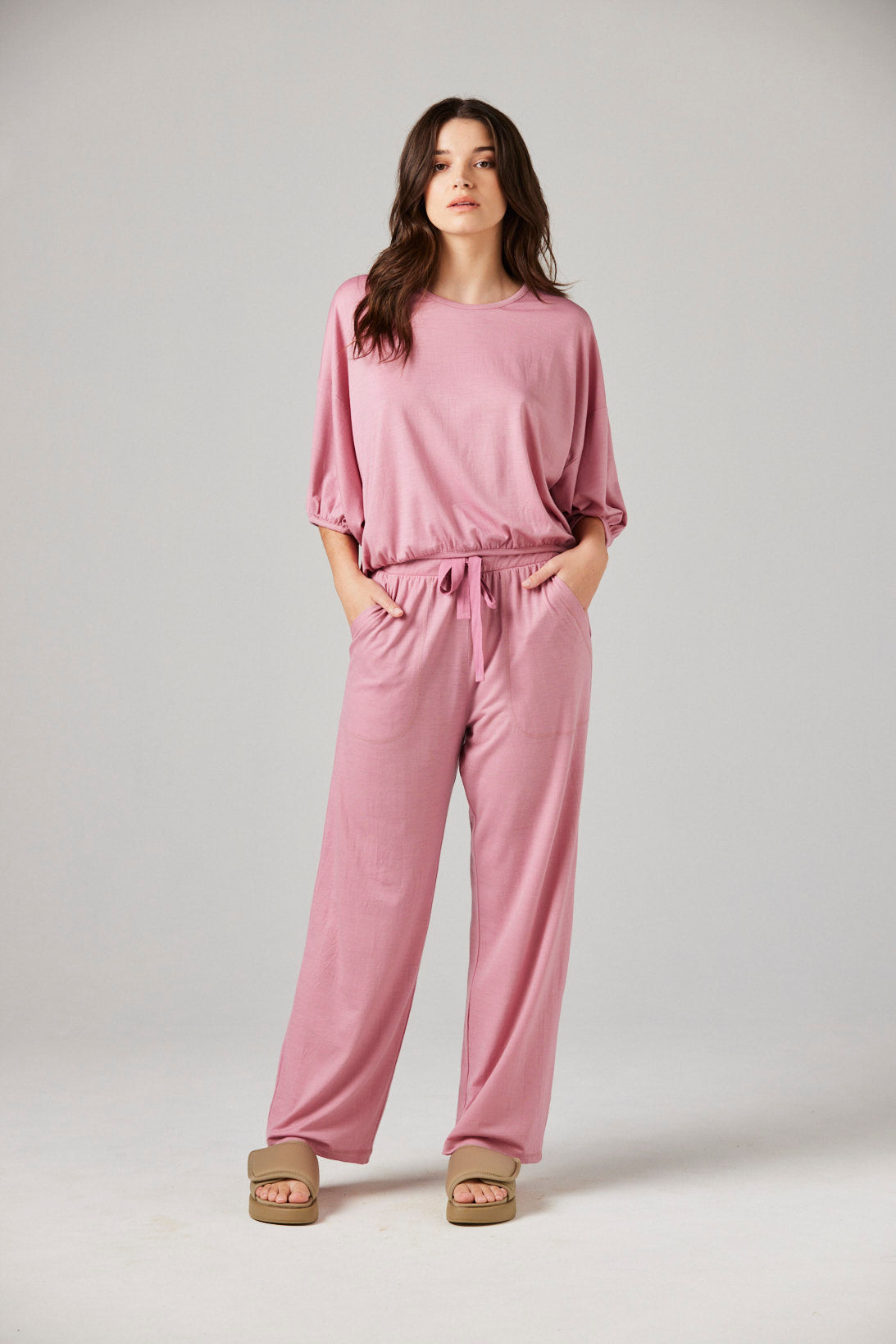 Demi Top Petal - Merino Loungewear