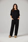 Alex Top Black - Merino Loungewear