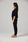 Demi Top Black - Merino Loungewear