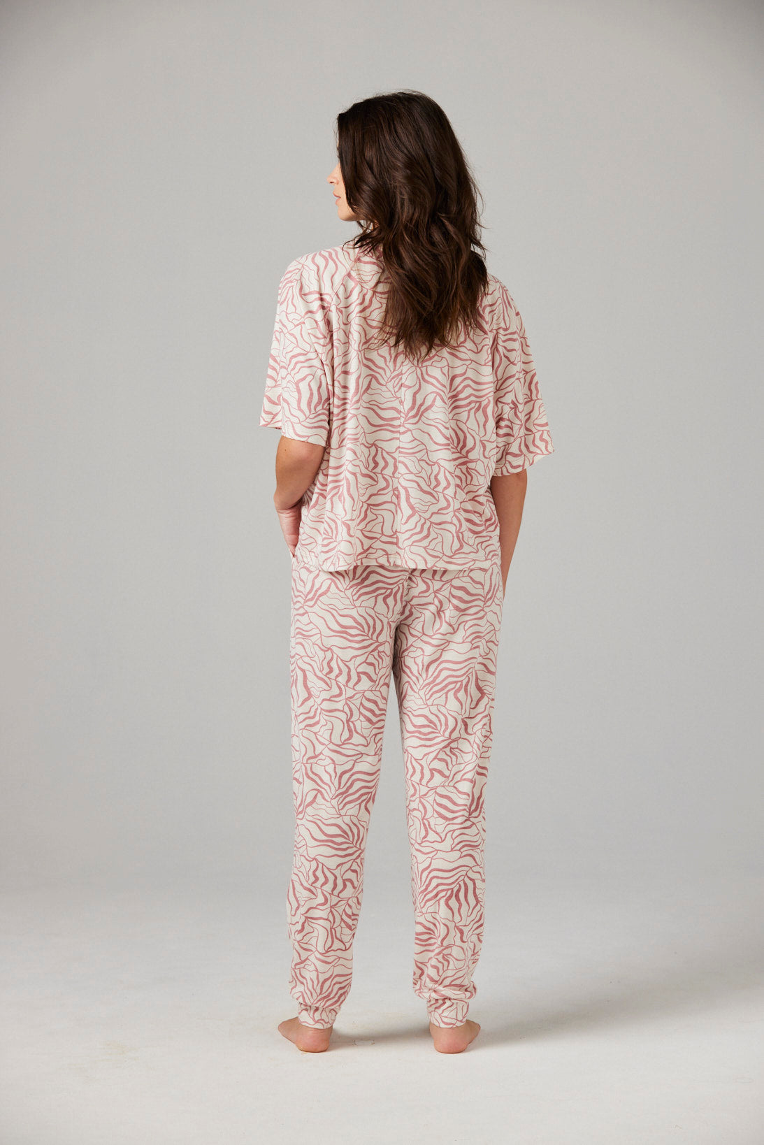 Piper Pant Flora - Merino Loungewear