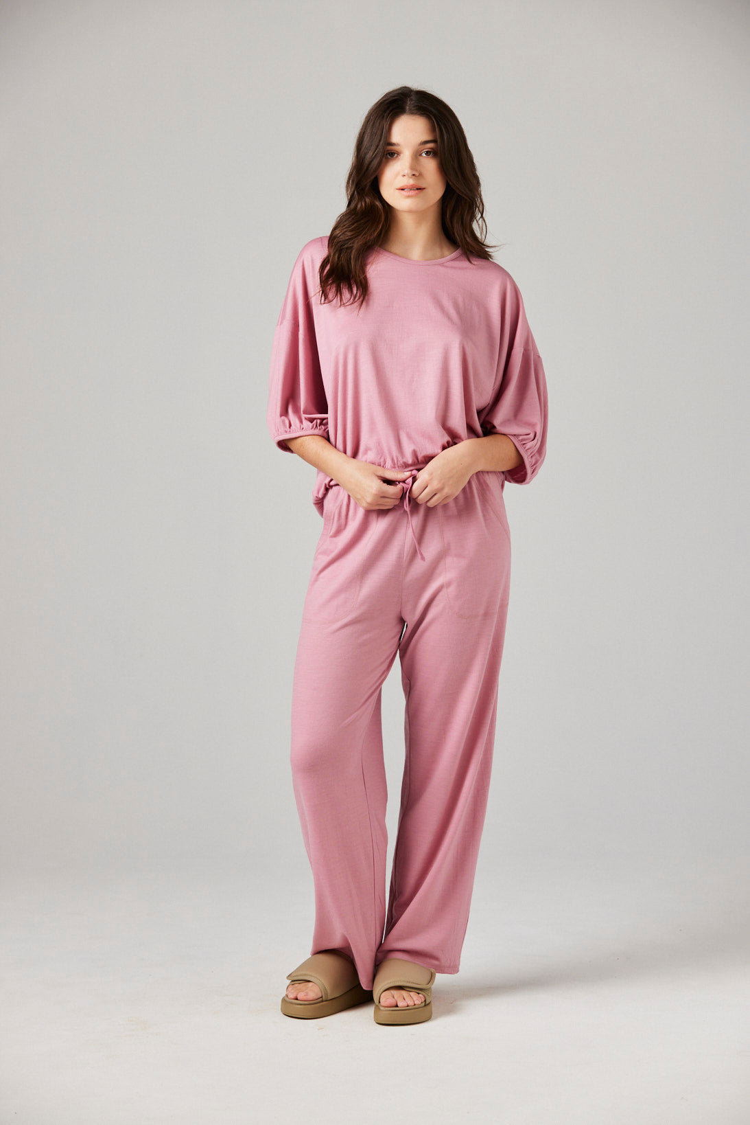 Demi Top Petal - Merino Loungewear