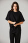 Alex Top Black - Merino Loungewear