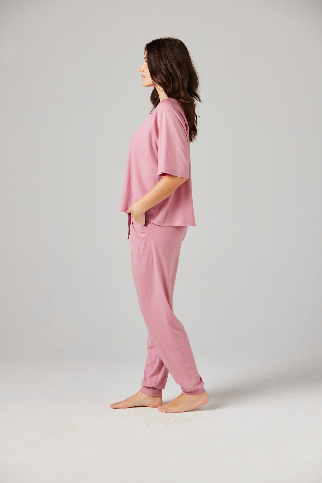 Alex Top Petal - Merino Loungewear