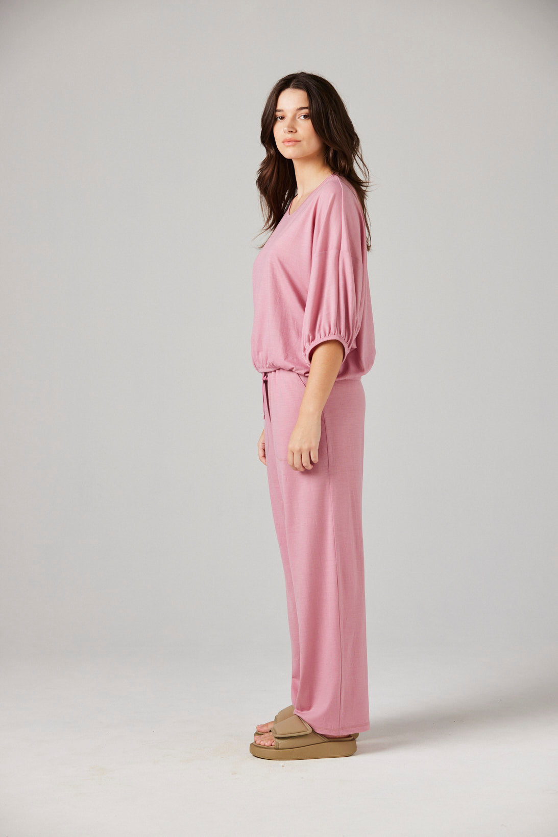 Demi Top Petal - Merino Loungewear