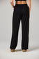 Maya Pant Black - Merino Loungewear