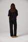 Alex Top Black - Merino Loungewear