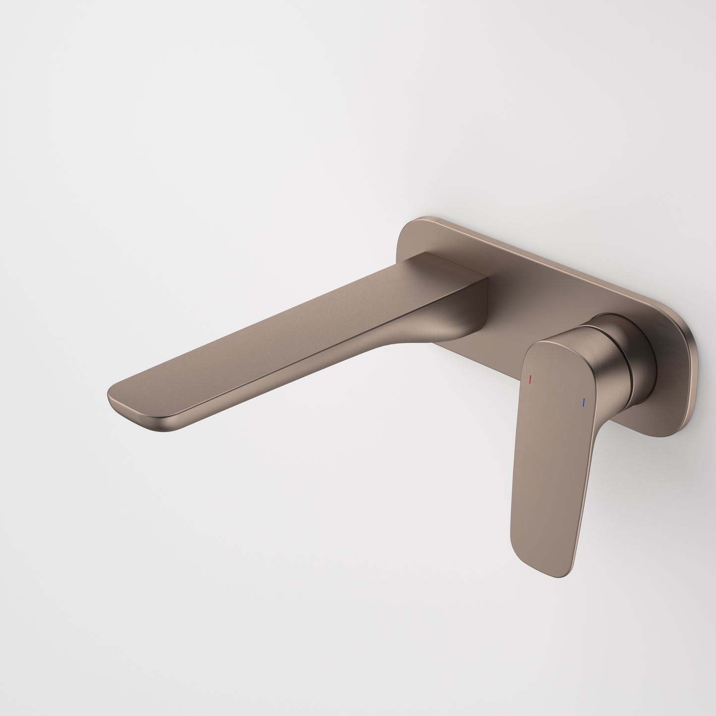 Contura II Wall Basin/Bath Mixer - Brushed Bronze