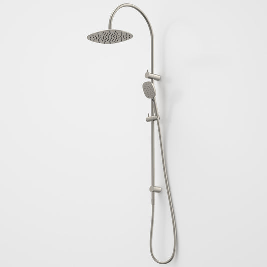 Contura II Rail Shower with Overhead - Brushed NIckel