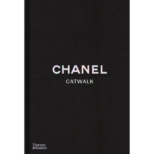 Chanel Catwalk Coffee Table book in black linen