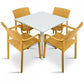 Clip Trill 5 piece Dining set - Nardi