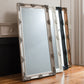 Downton Ornate Leaner Mirror - Silver