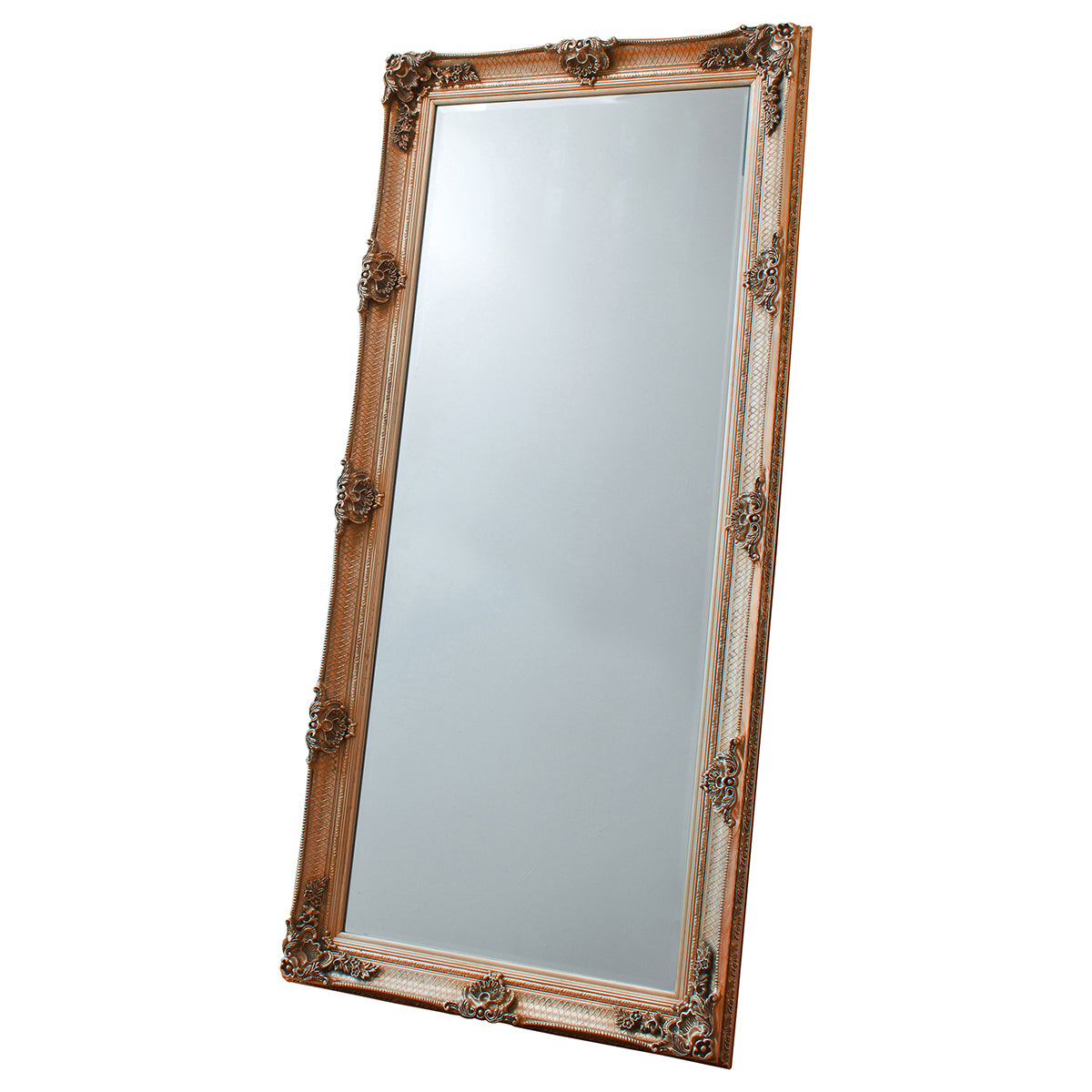 Downton Ornate Leaner Mirror - Gold