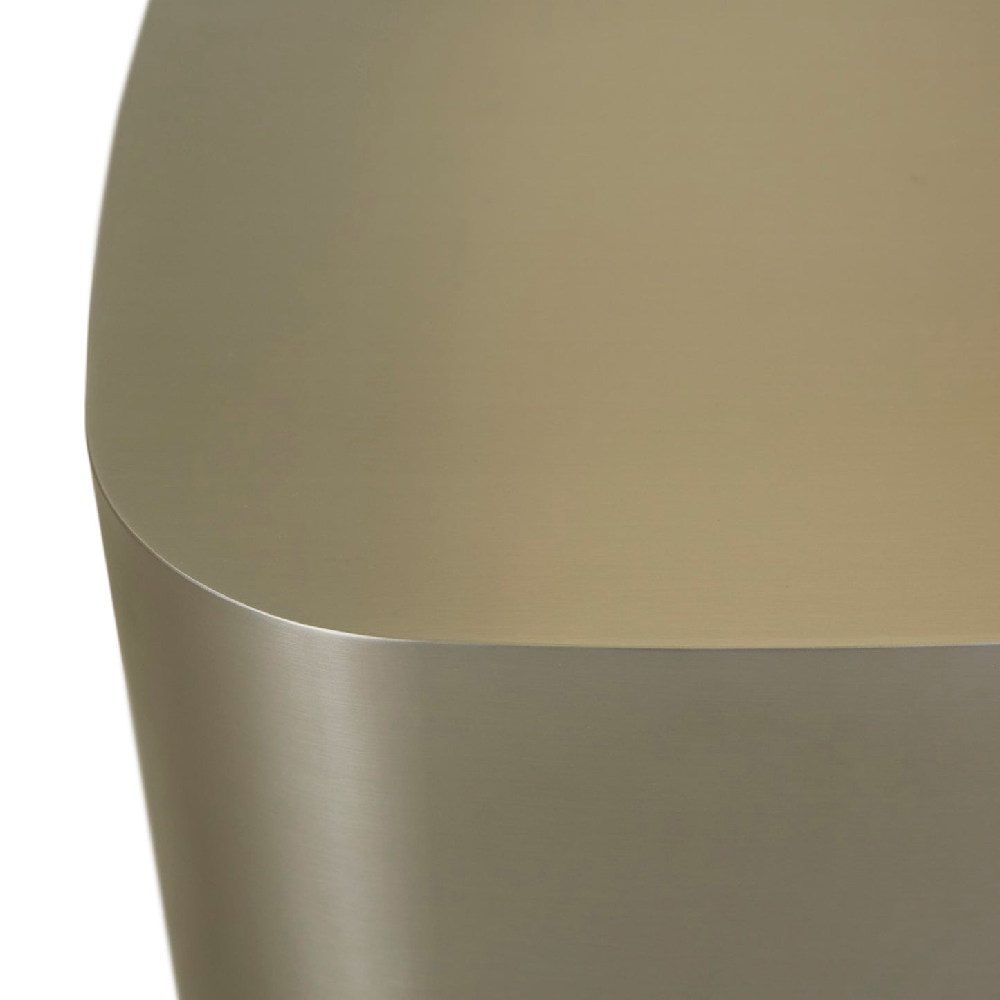 Elle Bend Stainless Steel Side Table