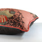 Fairbanks Floral Salmon Cushion - Thibaut Fabric