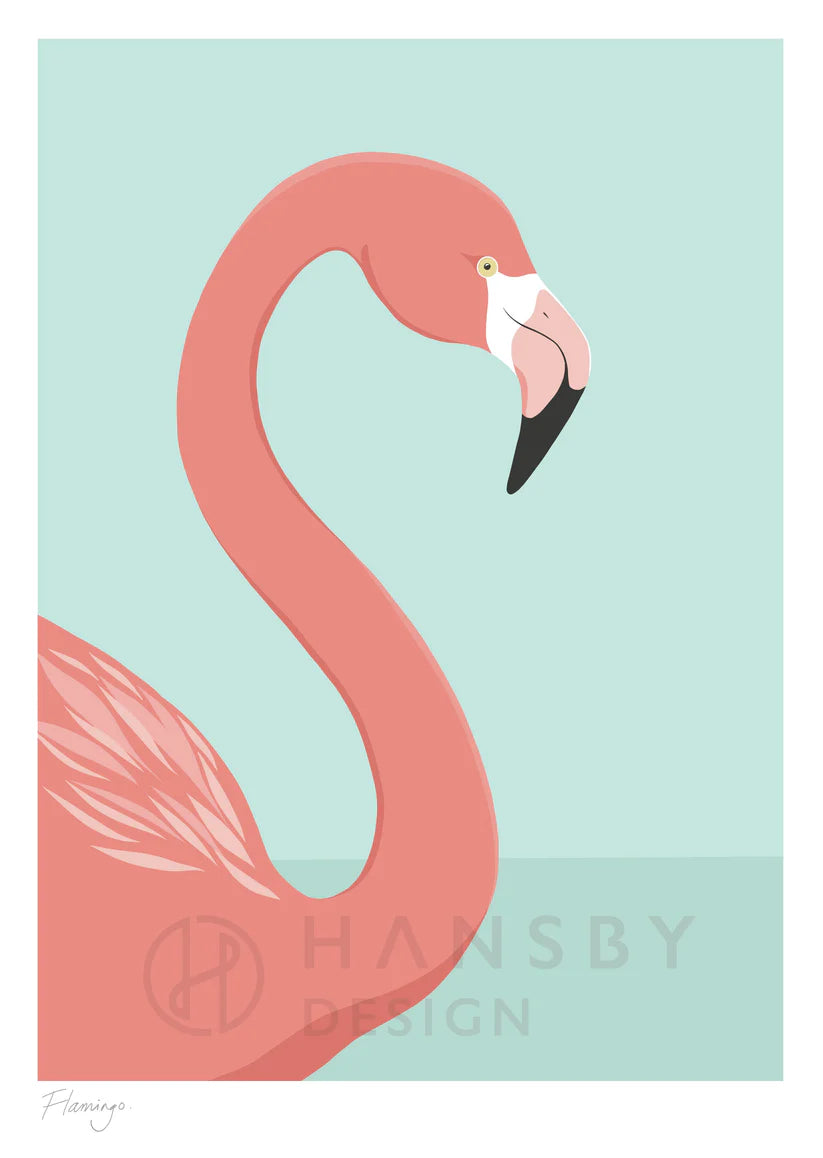 Flamingo Art Print