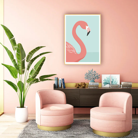 Flamingo Art Print