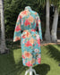 Fleur Kimono Robe - Lagoon