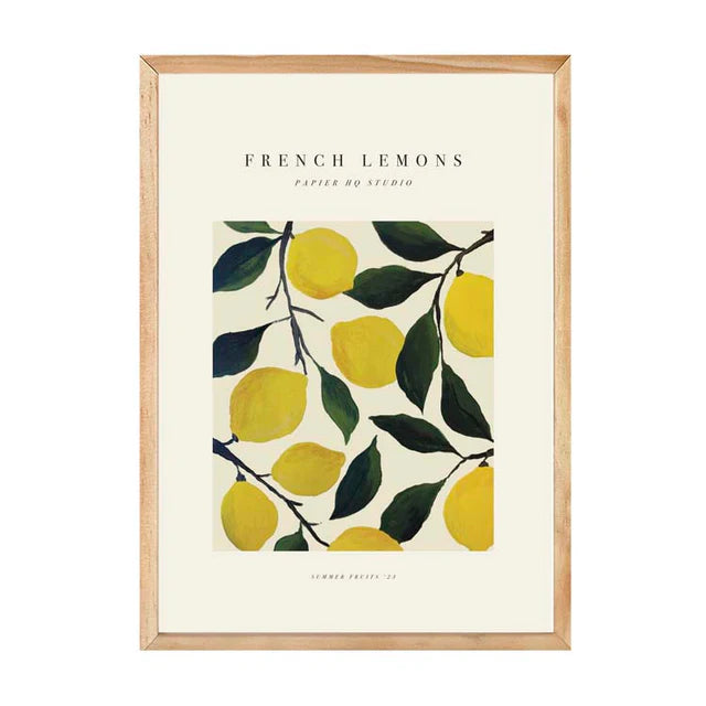 French Lemons Print