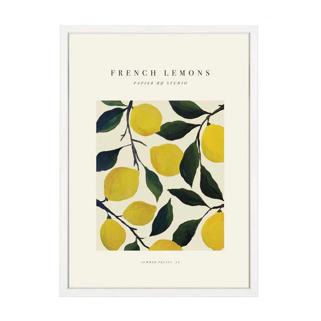 French Lemons Print