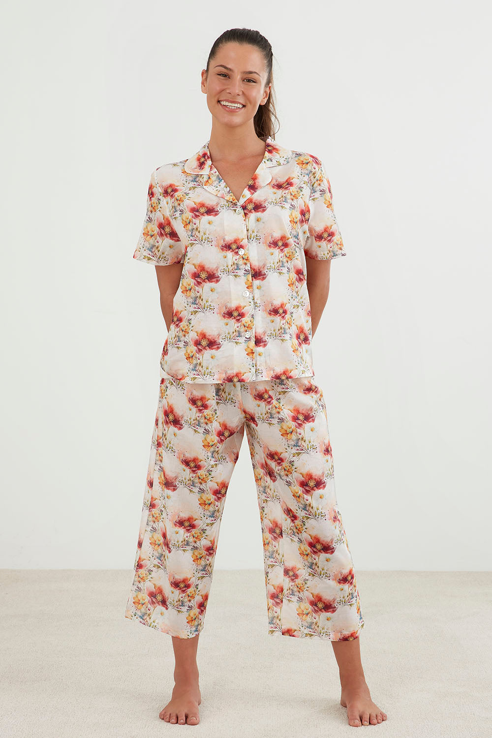 Maddie Capri Pyjama Set