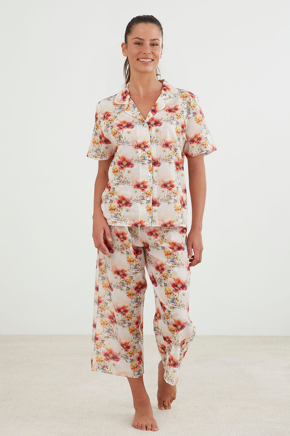 Maddie Capri Pyjama Set