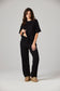 Maya Pant Black - Merino Loungewear