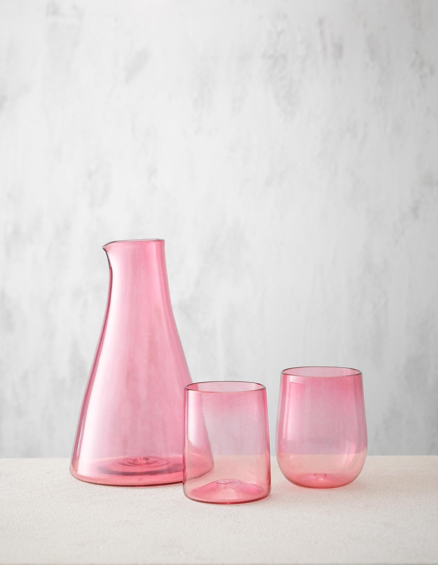 Monmouth Glass Carafe - Wine Red