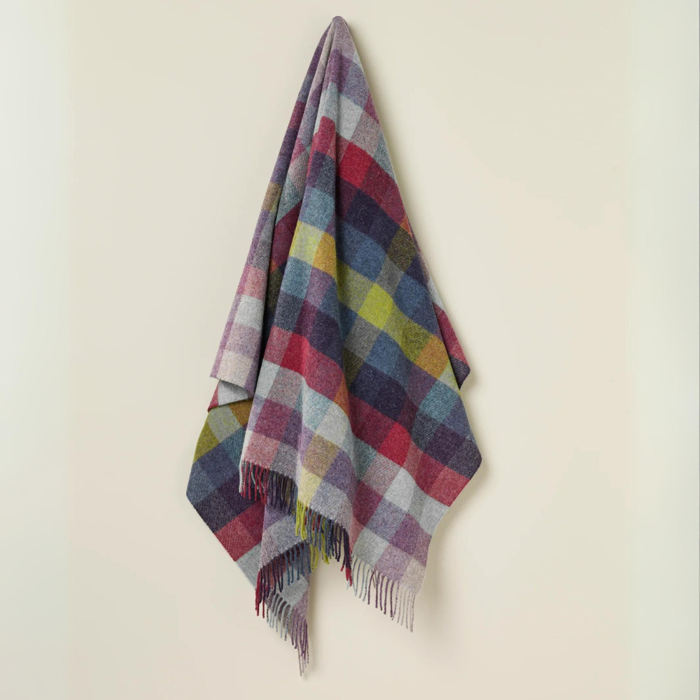 Harlequin Moorland NZ Wool Throw