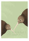 Kiwi Bird Pair Art Print