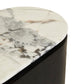 Pluto Oval Marble Side Table