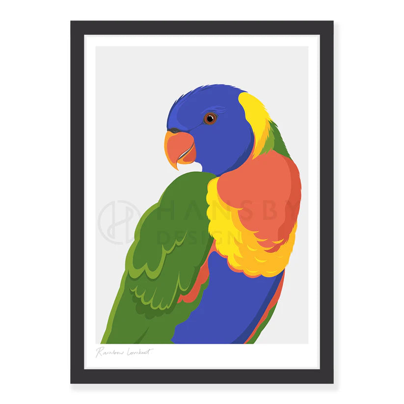 Rainbow Lorikeet Art Print