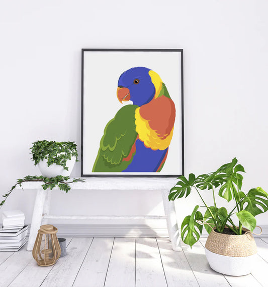 Rainbow Lorikeet Art Print