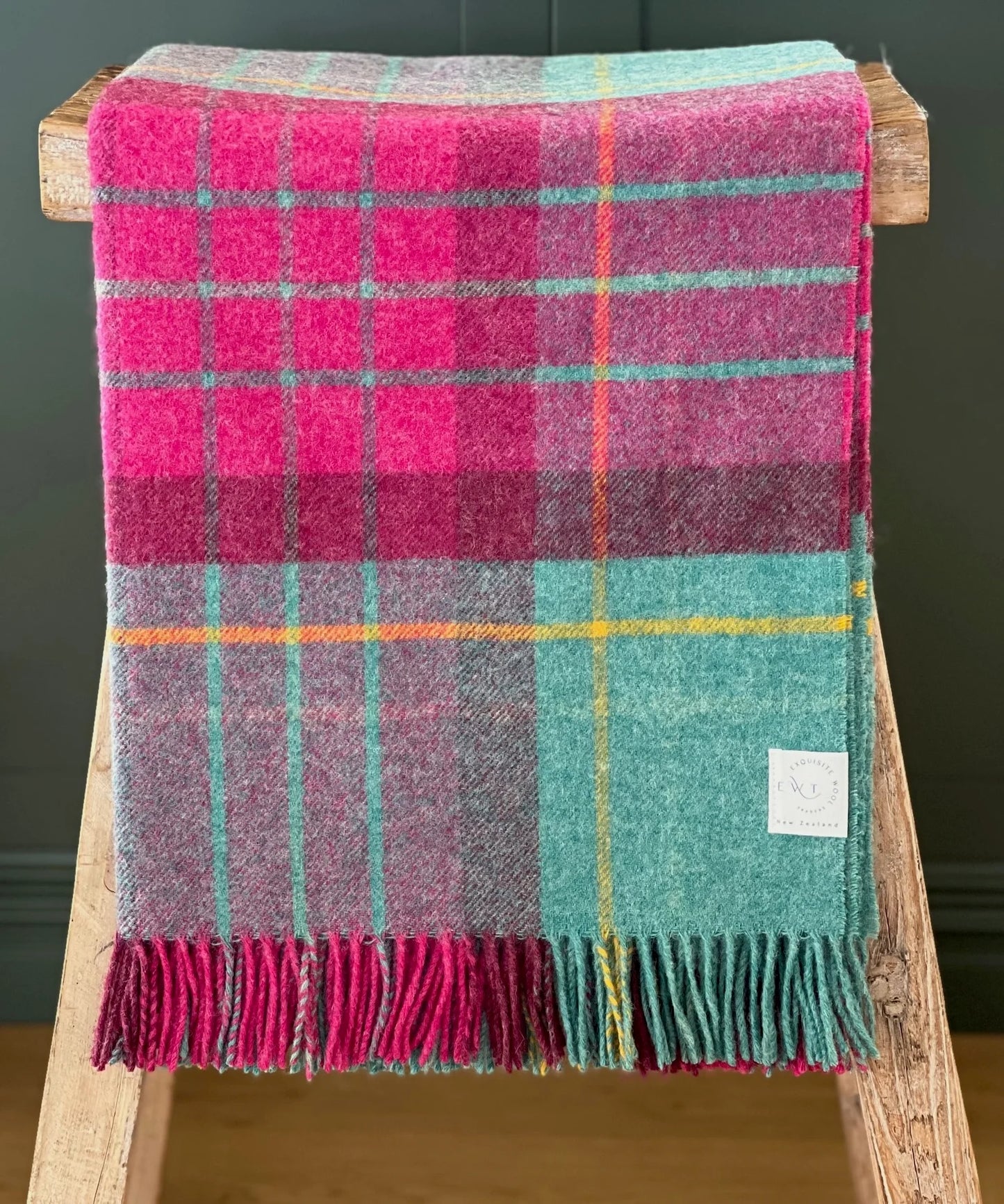 Saltburn NZ Wool Throw