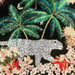 Wendy Morrison Rug - Leopard Palms Dark