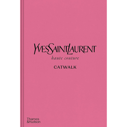 Pink Coffee Table Book featuring Yves Saint Laurent