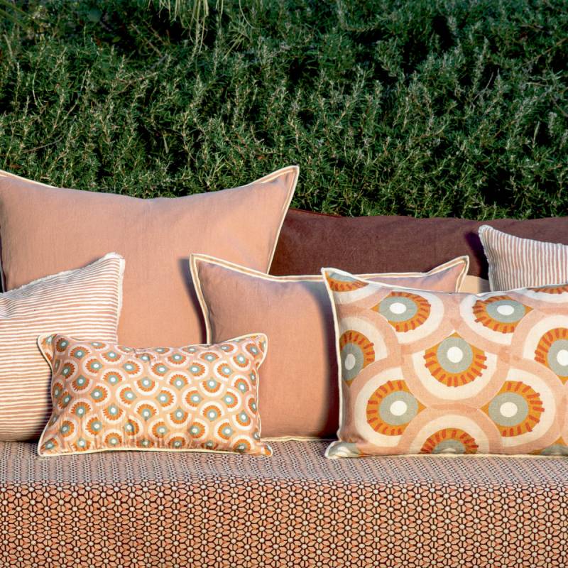 Louisa Silk Cushion - Elitis