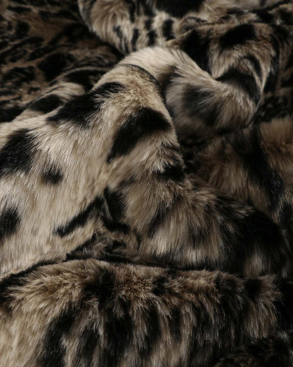 Luxury Imitation Fur Throw - African Leopard