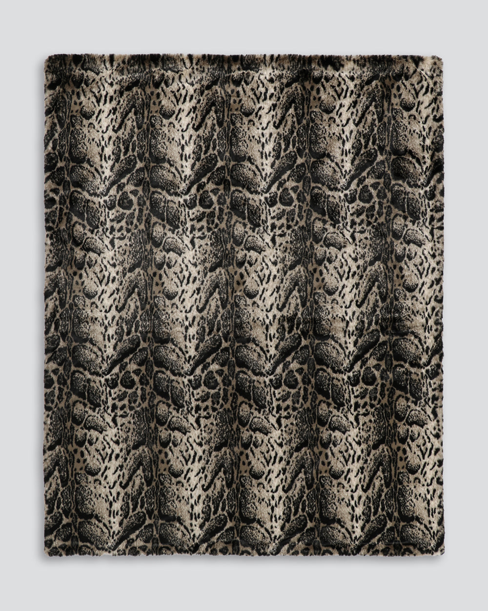 Luxury Imitation Fur Throw - African Leopard