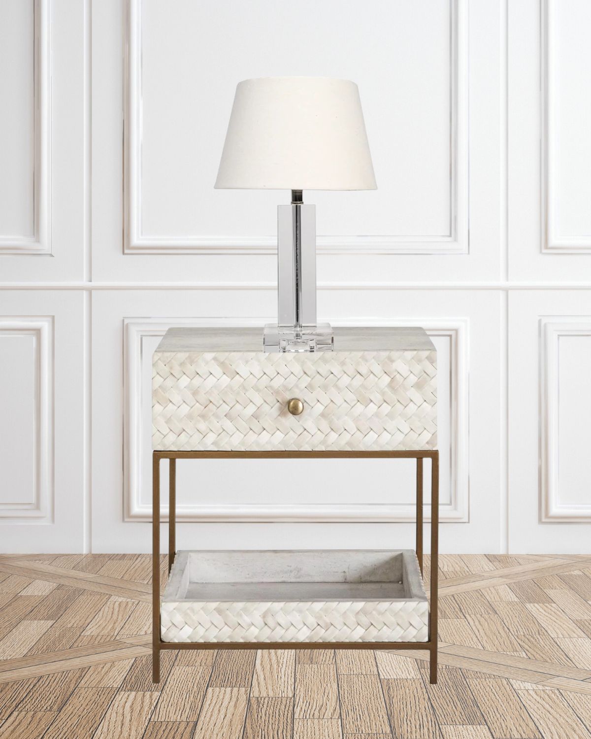 Crystal Bedside Lamp