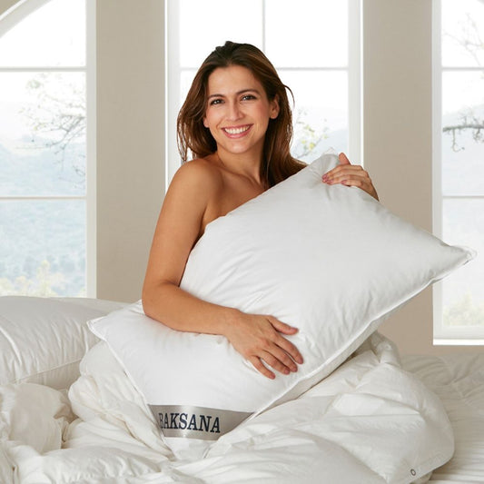 Hungarian Goose Down & Feather Pillow - Double Chamber