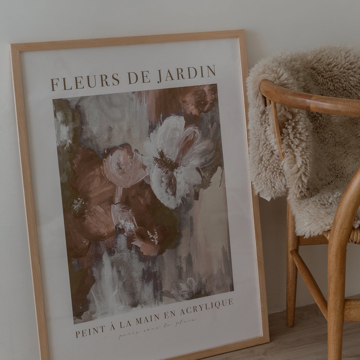 Fleur de Jardin Blush Print