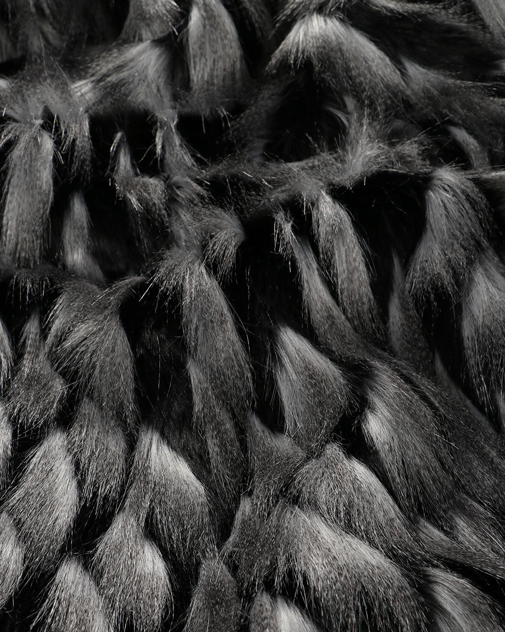 Luxury Imitation Fur Throw - Guinea Fowl