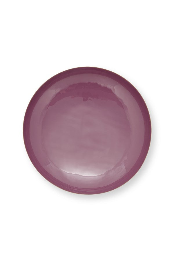 Metal Tray Bowl - Lilac