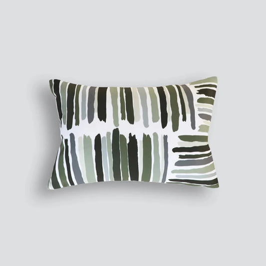 Painted Stripe Outdoor Cushion