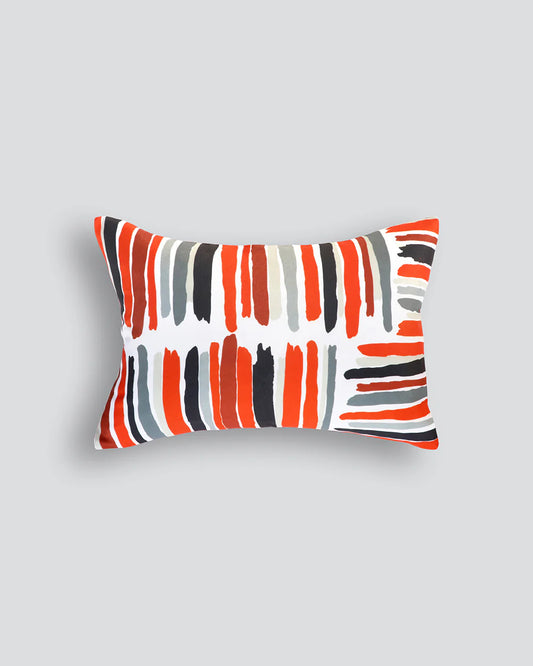 Painted Stripe Outdoor Cushion