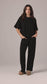 Alex Top Black - Merino Loungewear