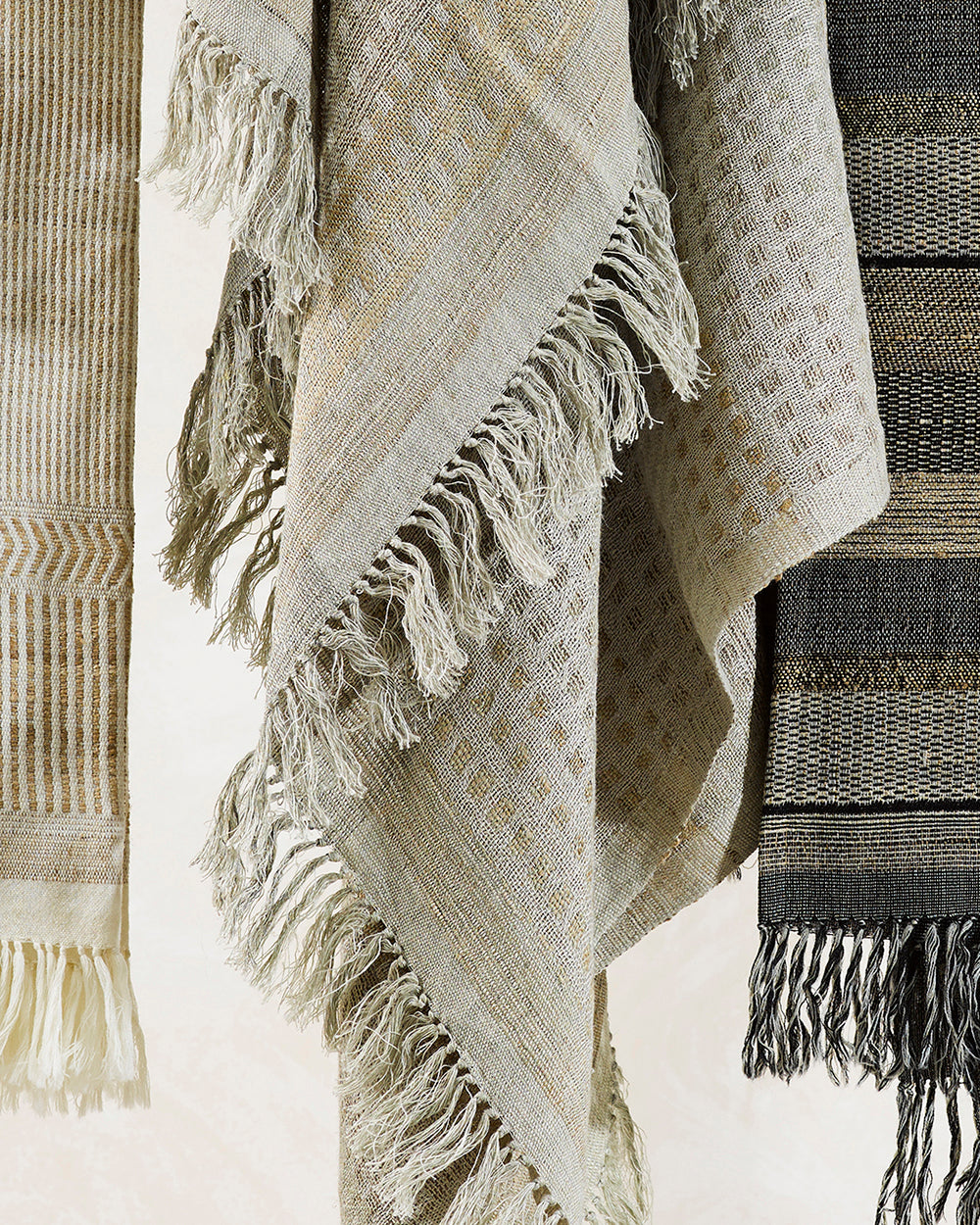 Solano Throw- Silk & Linen